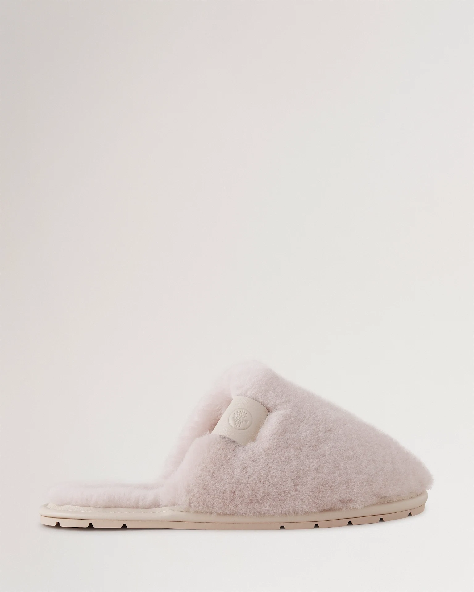 Shearling Slippers Ecru Sheep Skin & Calf Leather €345
