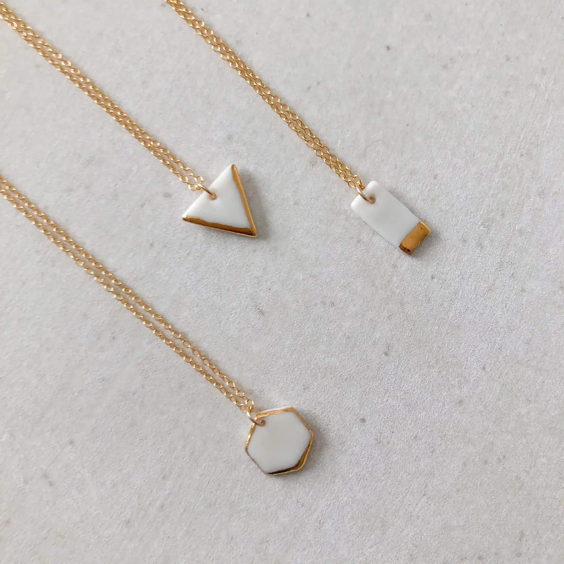 Sheenagh Green Line Necklace, €69