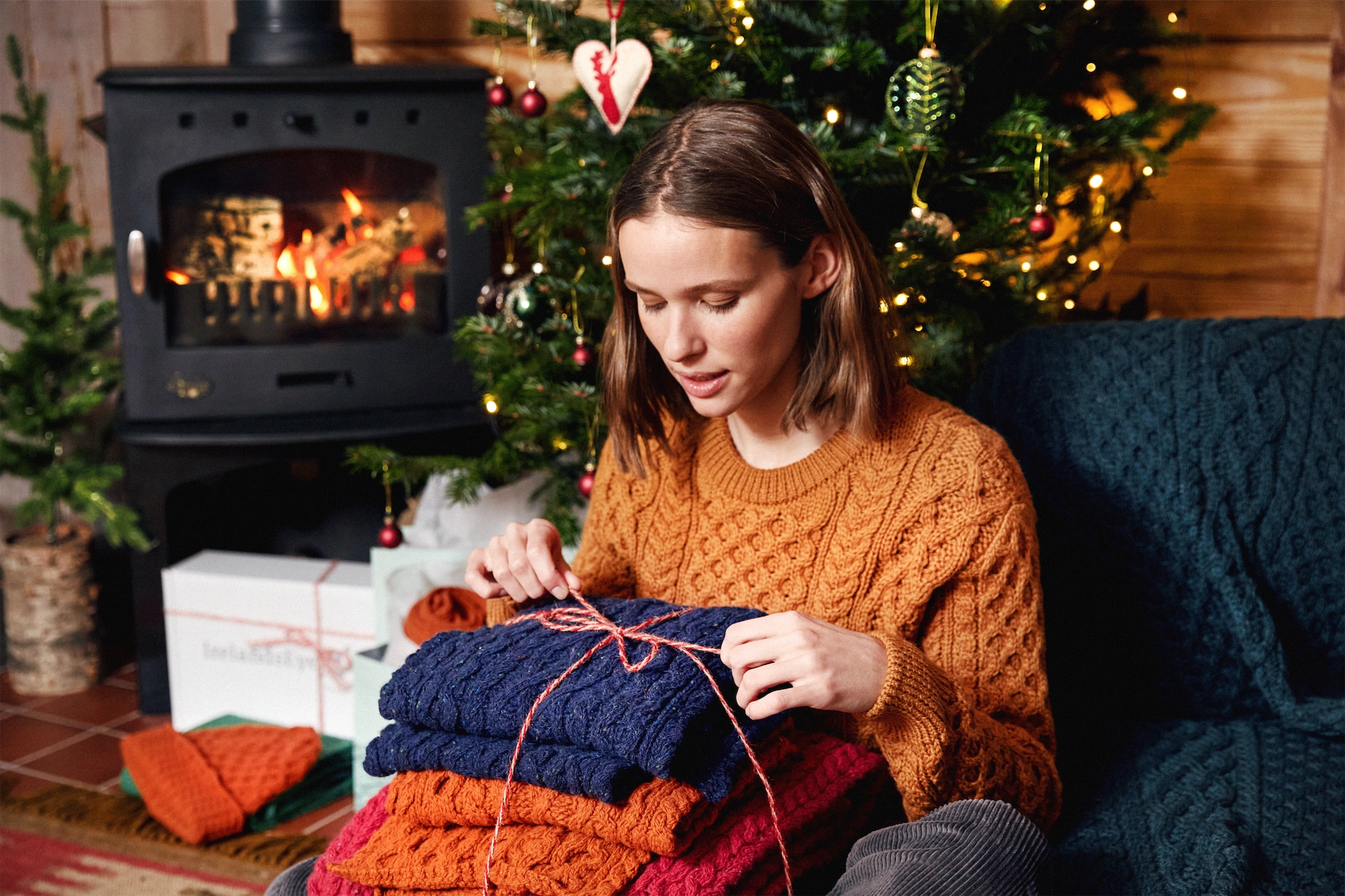 Cosy up this Christmas with gorgeous Irish knitwear