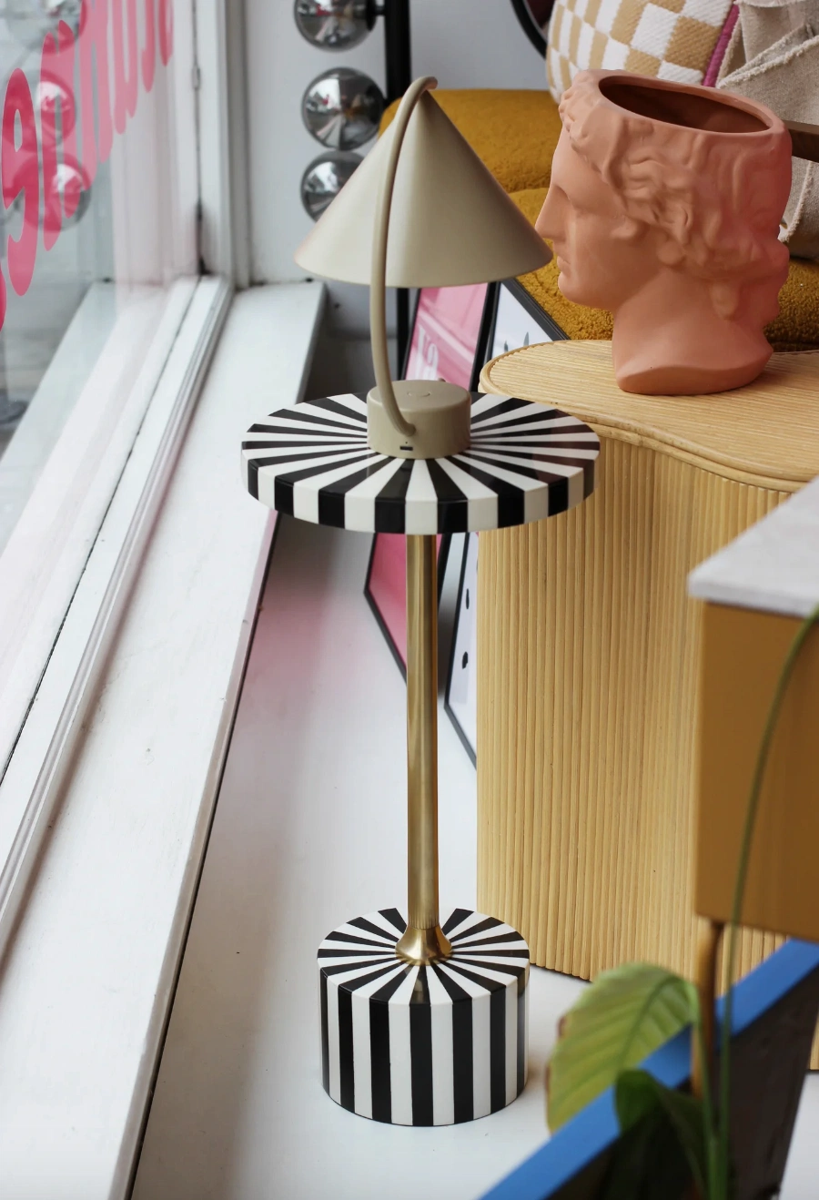 Strike Lucky side table, €169, April and the Bear
