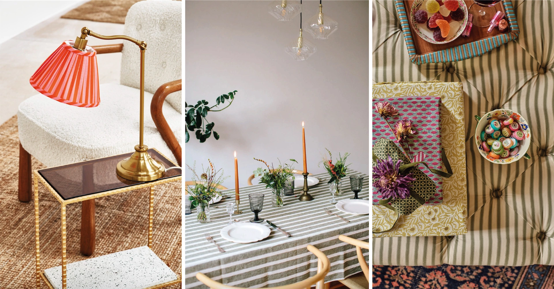 ‘Tis the season for stripes – shop our homeware edit
