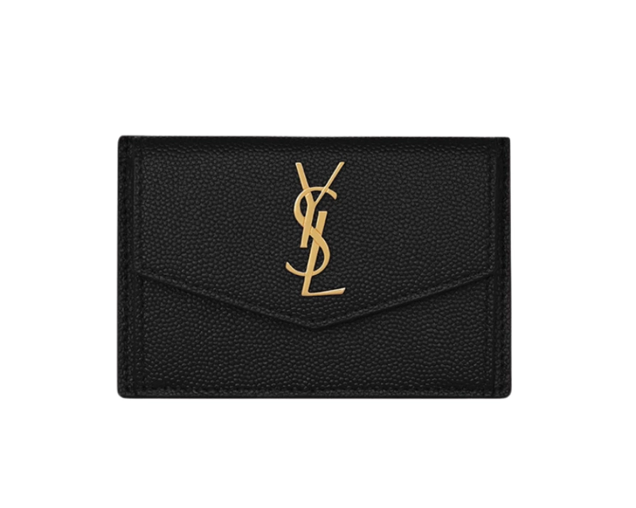 Saint Laurent Uptown Embossed Leather Card Case, €295