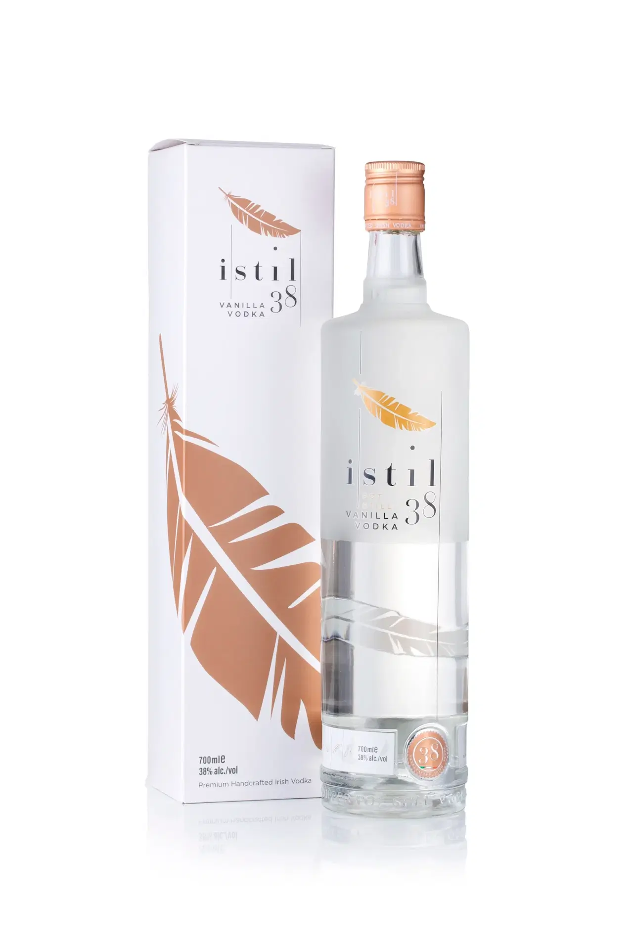 Istil 38 Pot Still Vanilla Vodka, €35