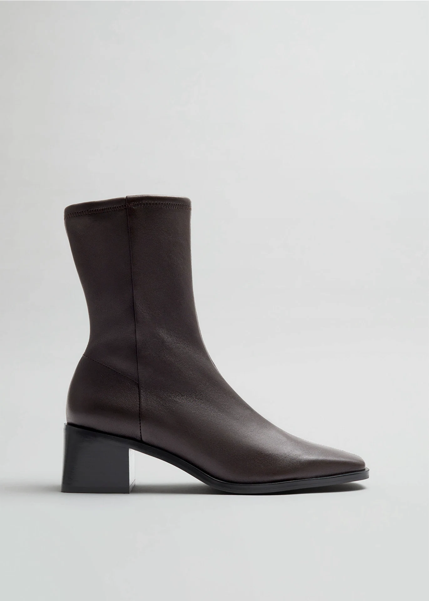 & Other Stories Leather Sock Boots, €159 