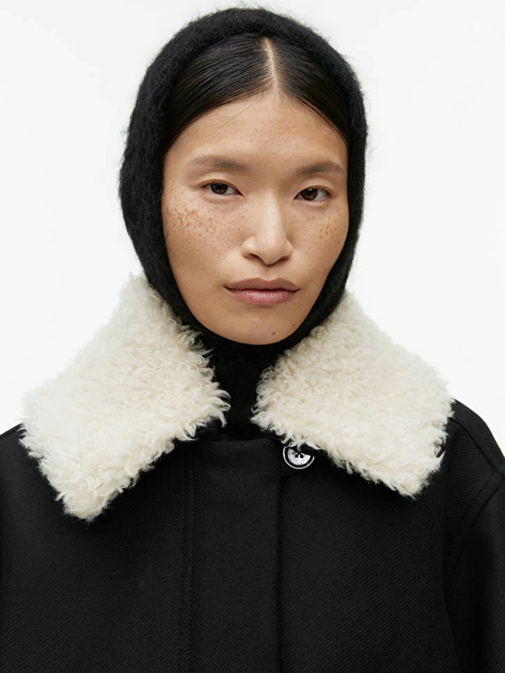 Arket Brushed Mohair Blend Hood, €29