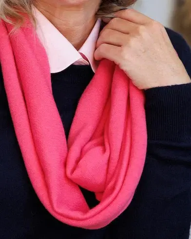 Wear With Cashmere Infinity Scarf, €135