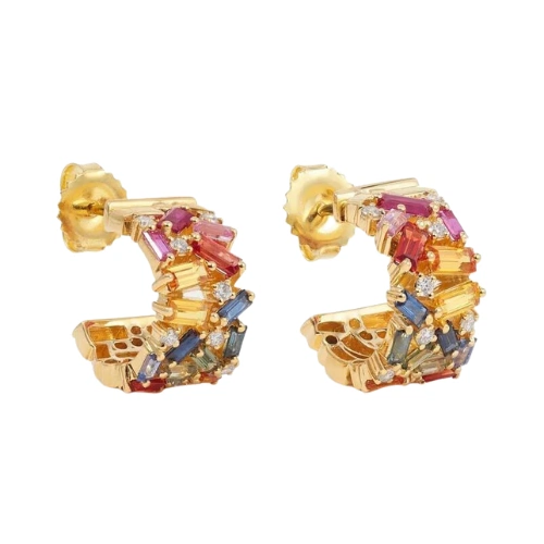 Mettle & Bloom Regalia Hoop Earrings, €90