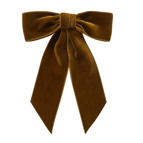 Wide Velvet Bow Hair Clip, €170
