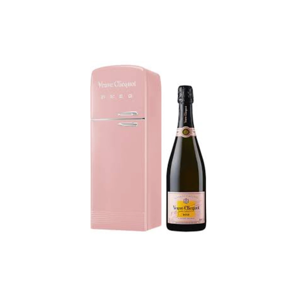 The Corkscrew Veuve Clicquot Brut NV & Smeg Rosé Pink Fridge, €94.95