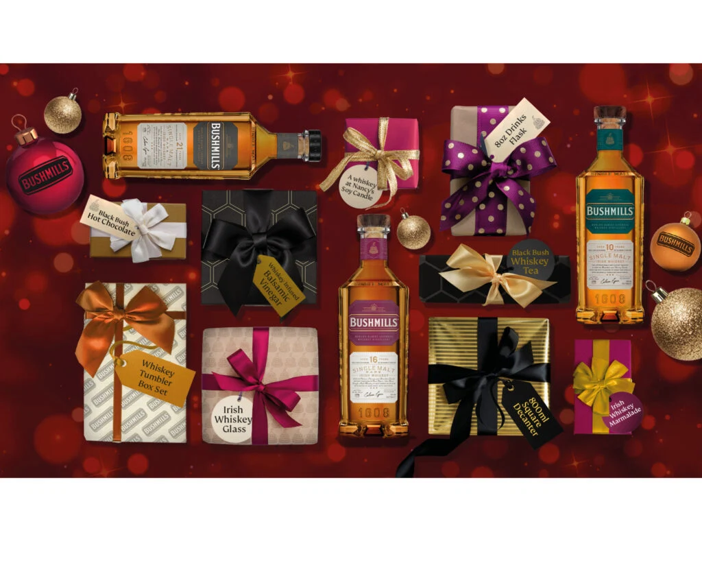 Editor-in-Chief Lizzie Gore-Grimes shares her top Christmas gifts from Bushmills
