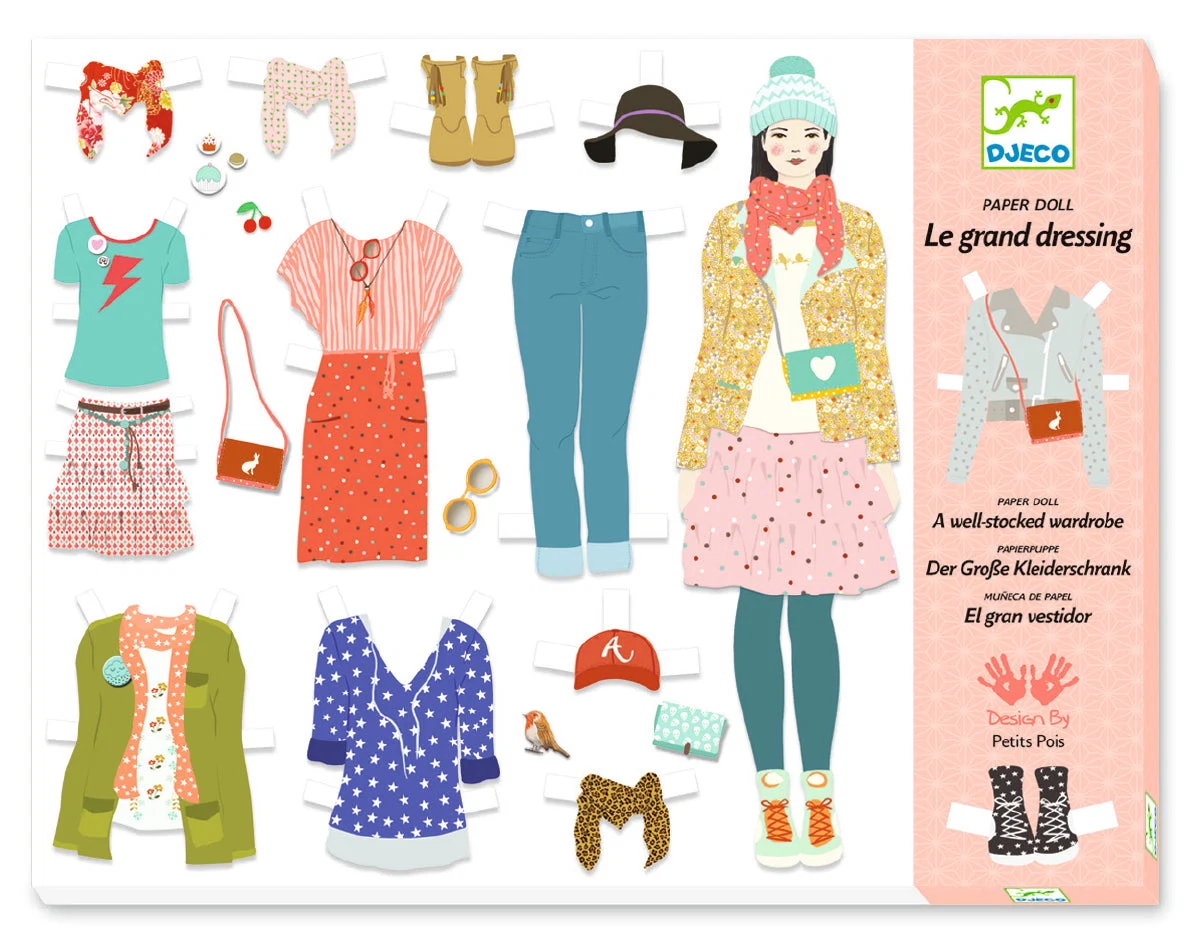 Nimble Fingers Paper Dolls Dressing Room, €16.99