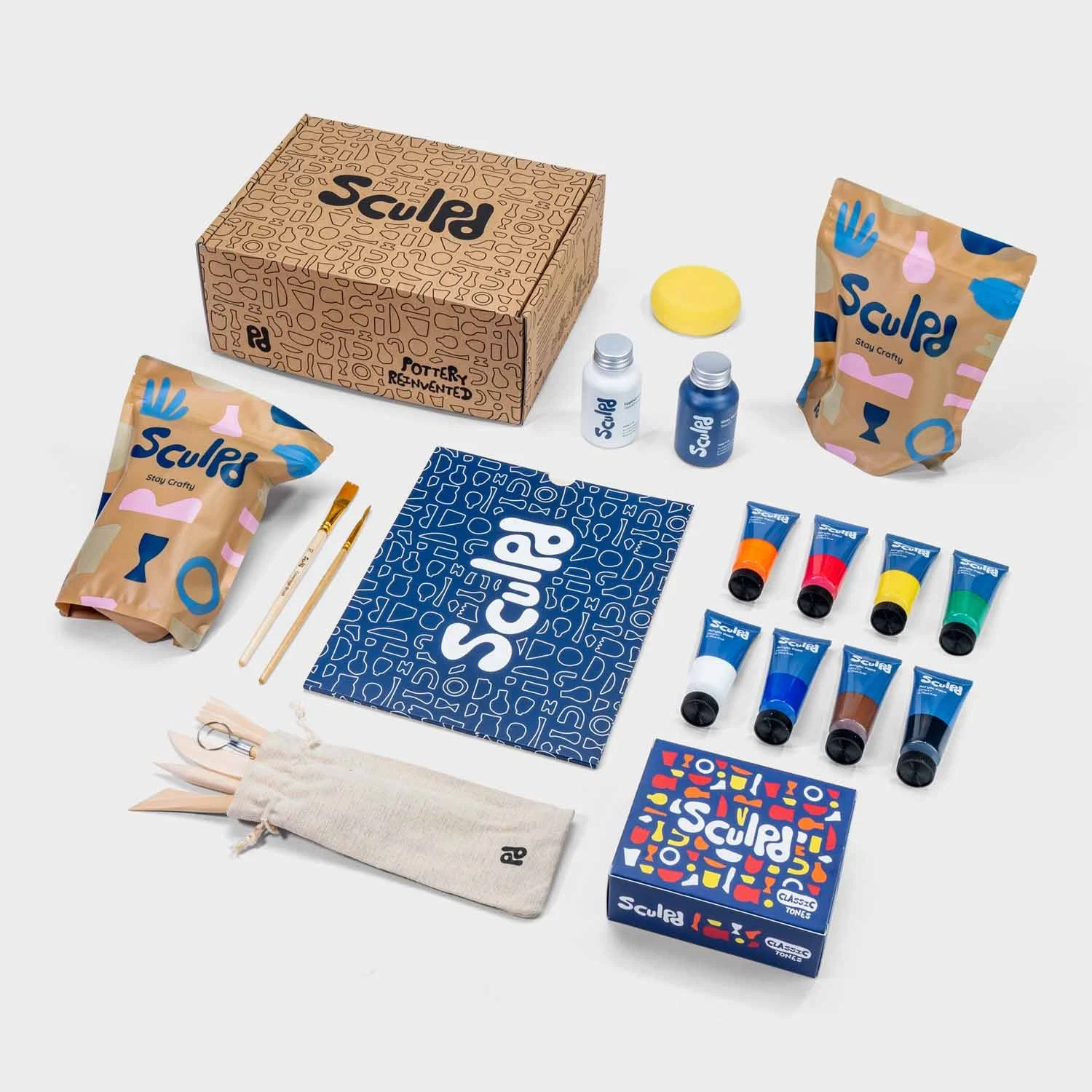 Sculpd Pottery Starter Bundle, €71