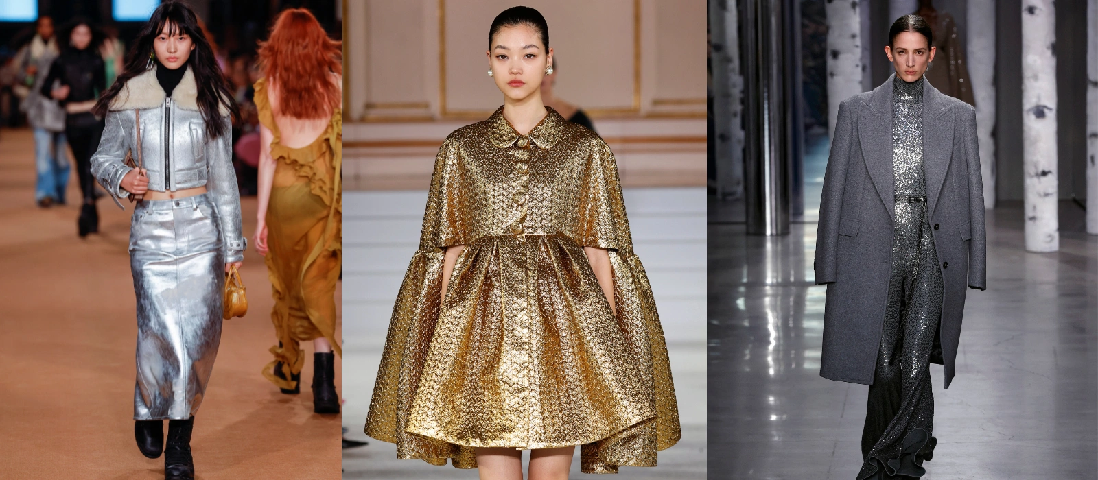 Precious Metals: Embrace your inner magpie with these metallic pieces