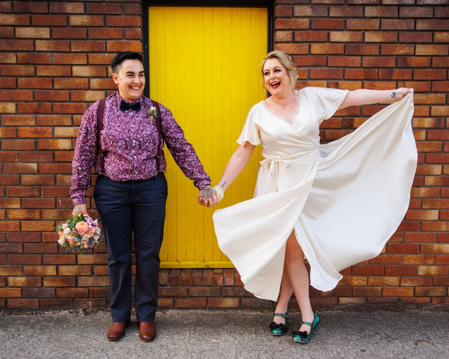 Real Weddings: Sinead and Ana’s fun-filled Christmas wedding in Dublin