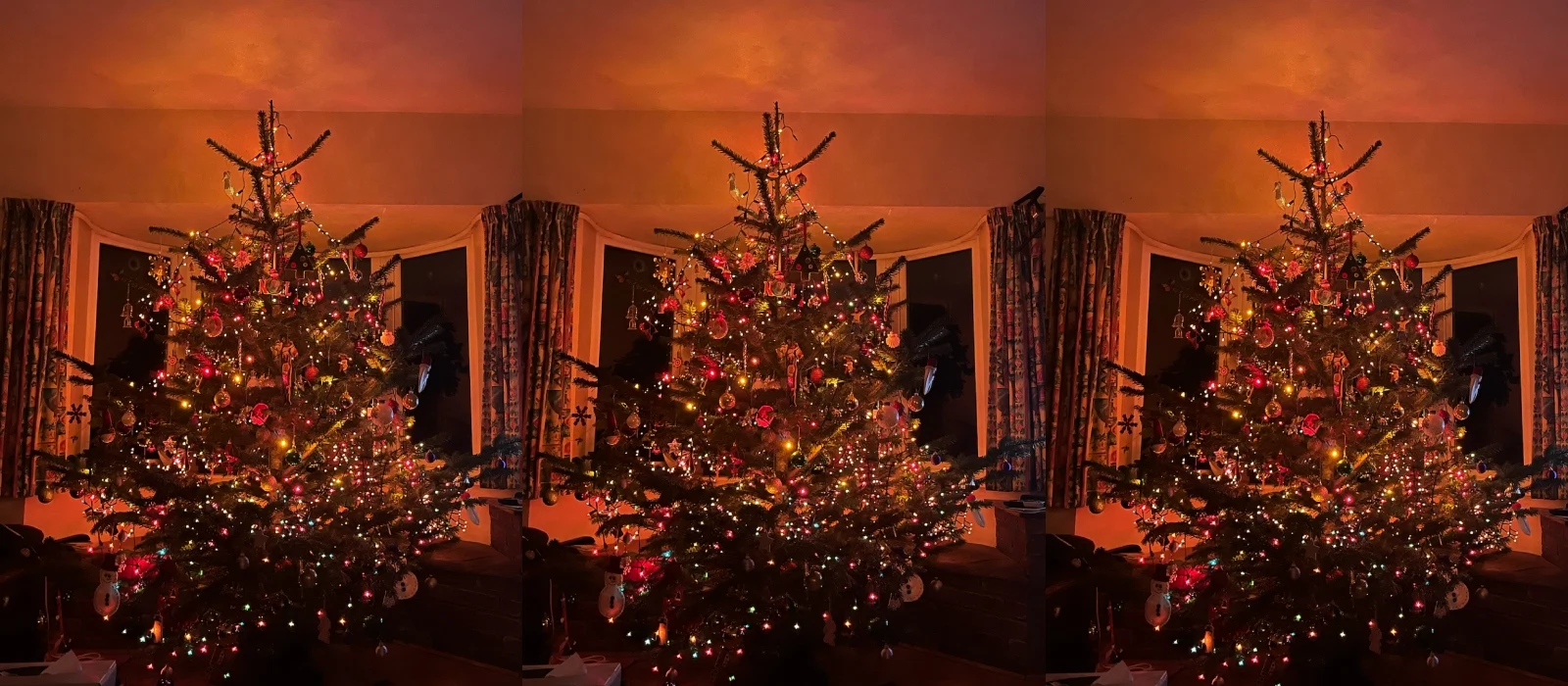 ‘My father requests Edel (he means Adele), and then we all fight over the decorations’