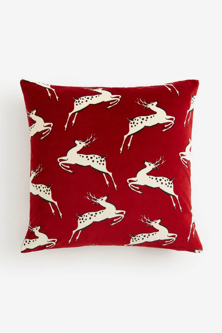 Velvet cushion cover, €14.99