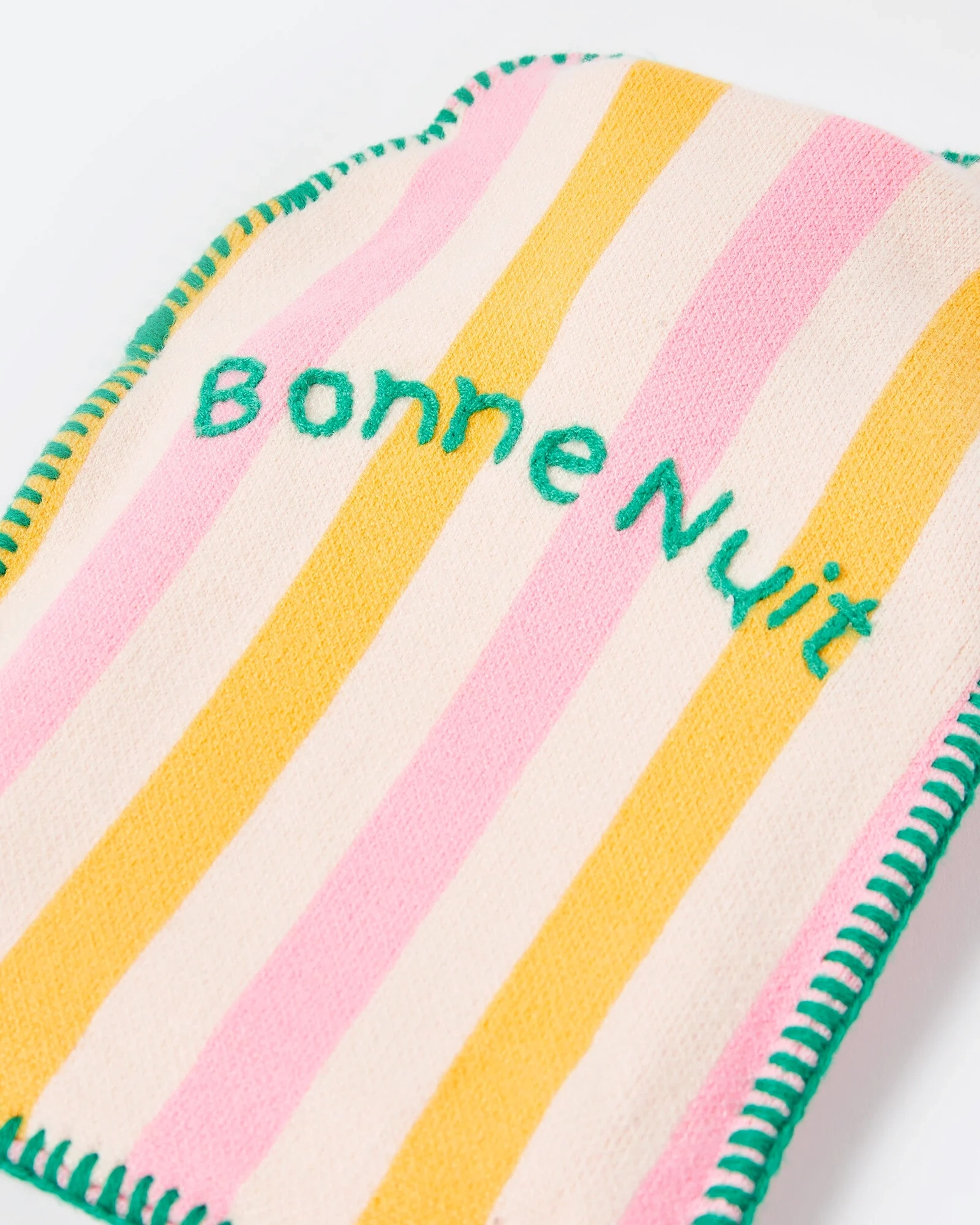 Bonne Nuit Knitted Hot Water Bottle, €35.50