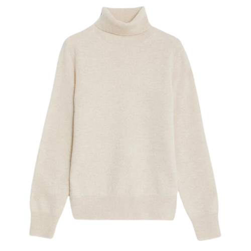 Pure Cashmere Roll Neck Jumper, €135