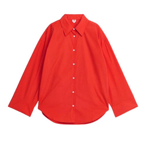 Relaxed Poplin Shirt, €41