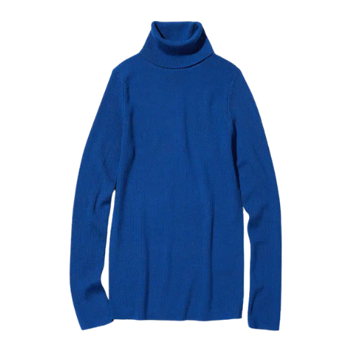 Fine Merino Ribbed Turtleneck Jumper, €34.90