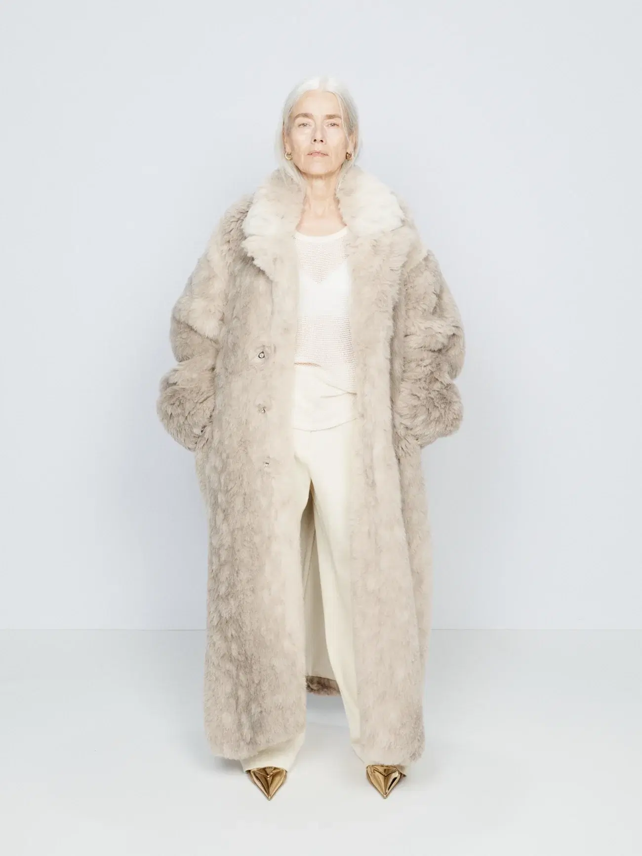 Matches Faux Fur Coat, €1,158.41 