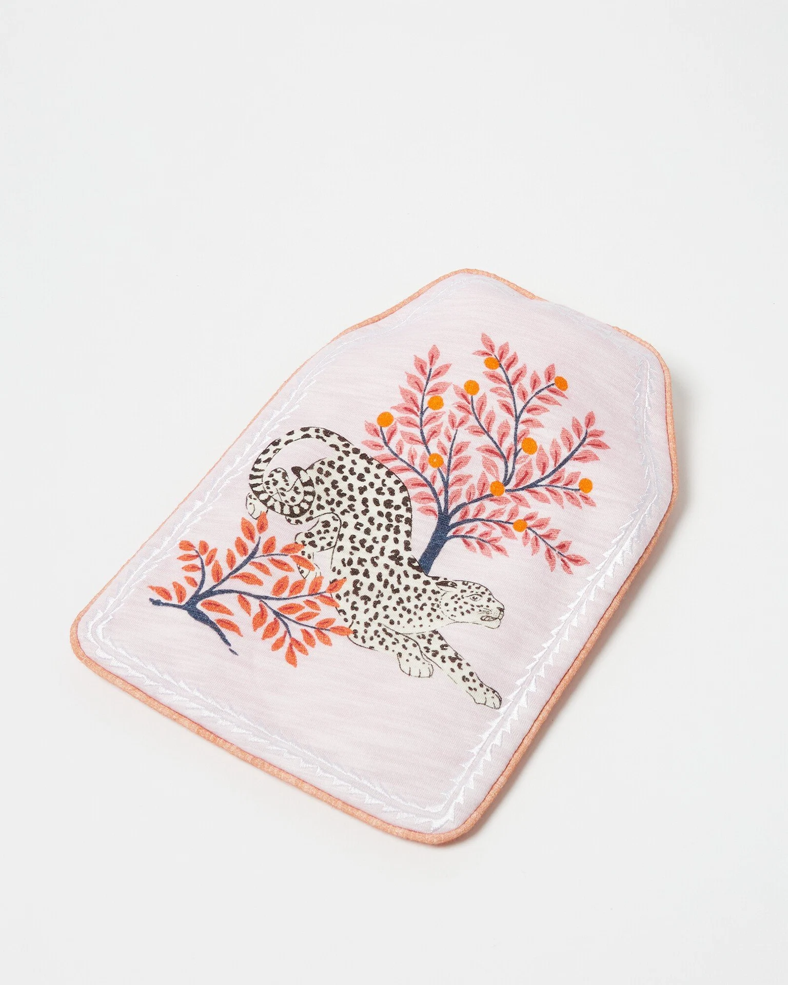 Oliver Bonas Snow Leopard Pink Hot Water Bottle, €32