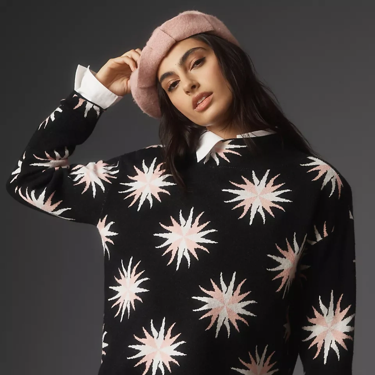 Maeve Carys Mock-Neck Jumper, €90