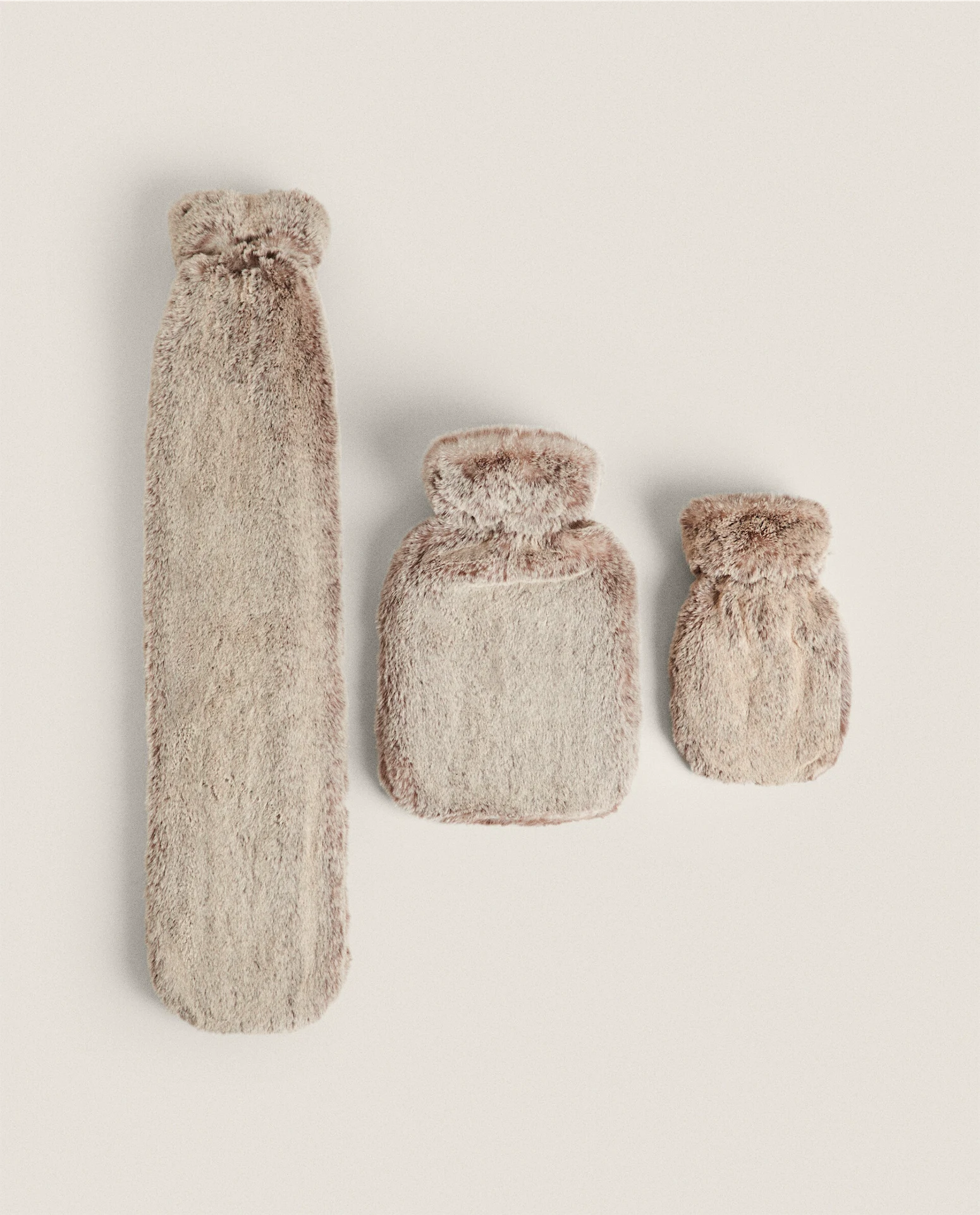 Zara Faux Fur Hot Water Bottle, €22.99-€49.99