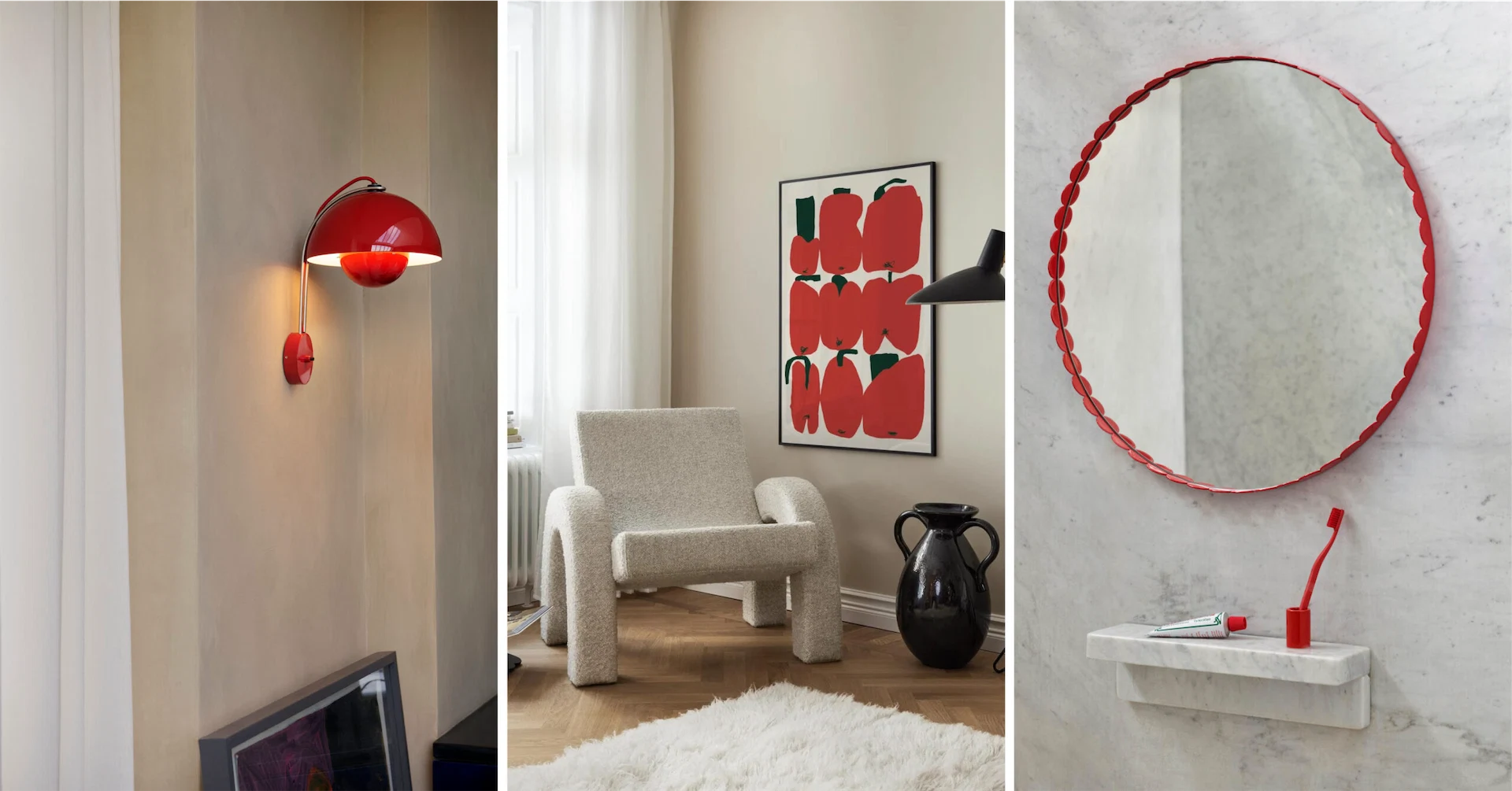 Red hot: 21 punchy homeware pieces to add some spice to you space