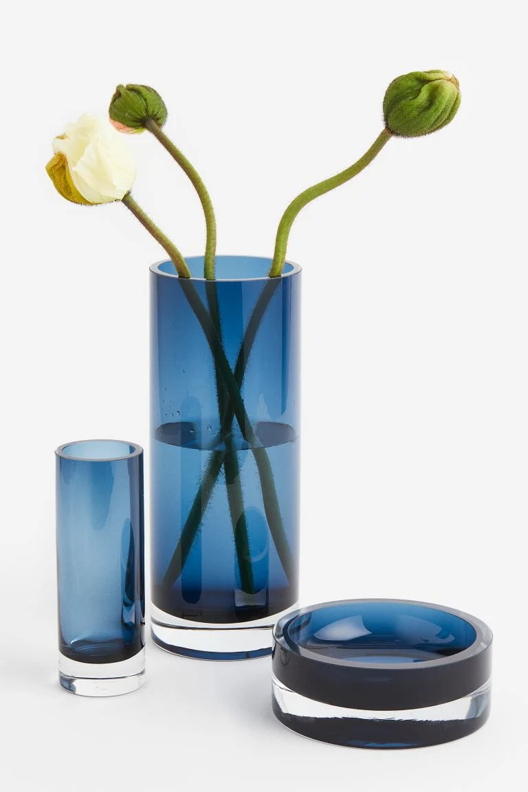 H&M Tall Glass Vase, €18