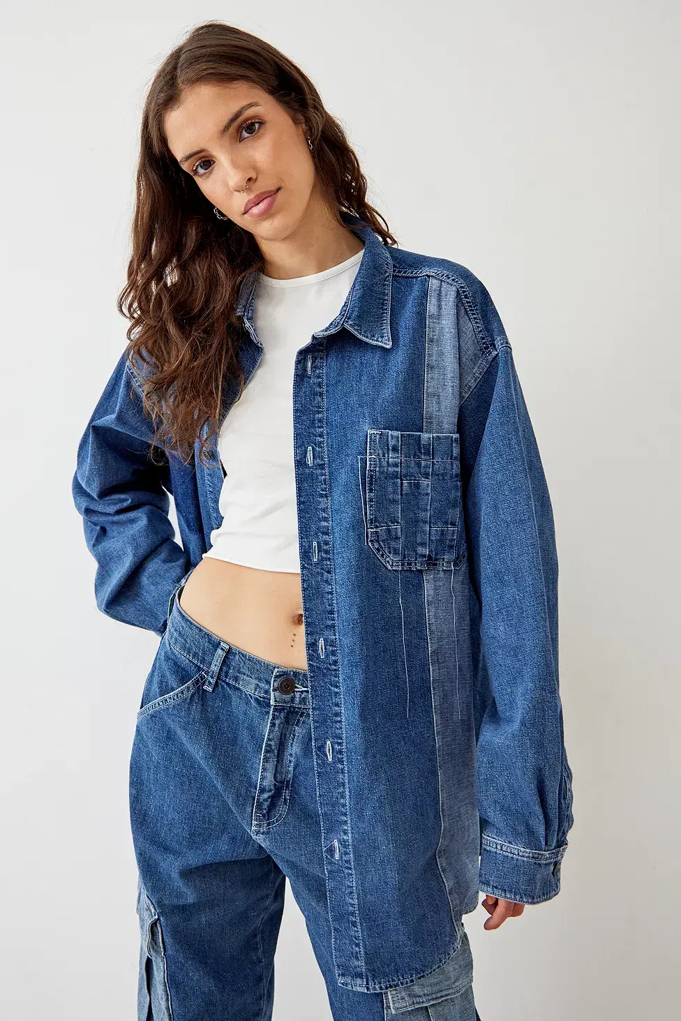 Urban Outfitters BDG x ISKO x Dwayne Coleman Colour Block Shirt, €29