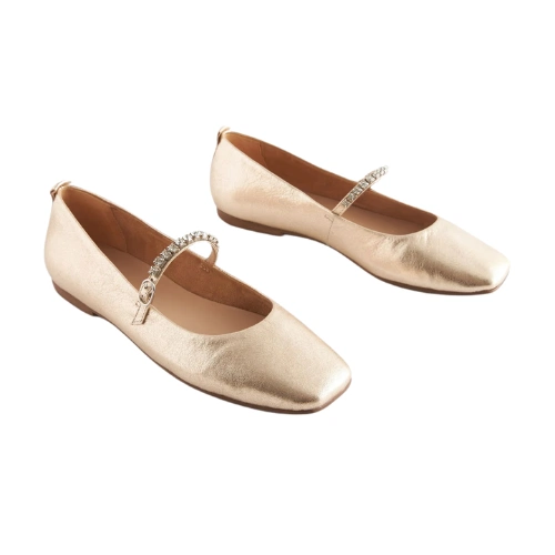 Next Signature Leather Mary Jane Flat Shoes, €69.50