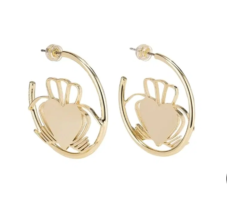 Don't Kill My Vibe Heart Strong Hoops, €46