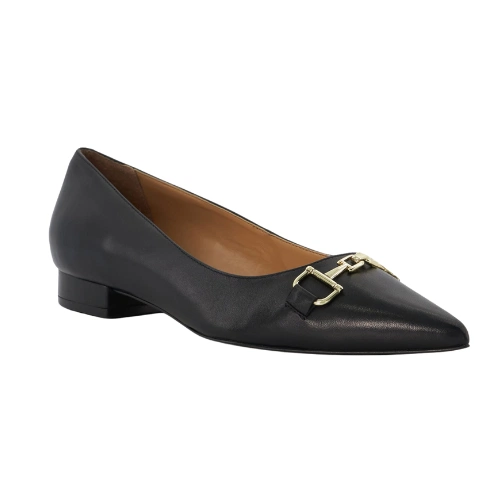 Dune London Snaffle-Trim Leather Ballet Pumps, €115