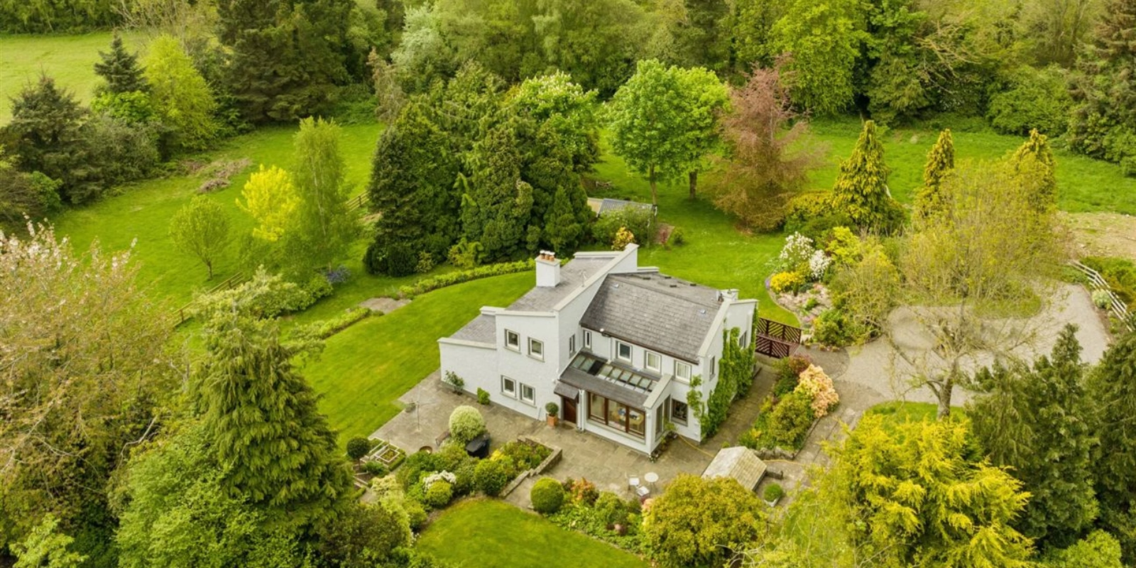 This picturesque, split-level home in Delgany is on the market for €945,000