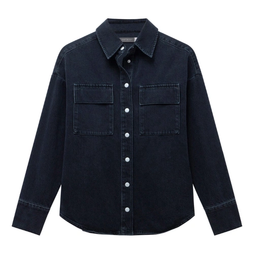 Mint Velvet Washed Denim Shirt, €99