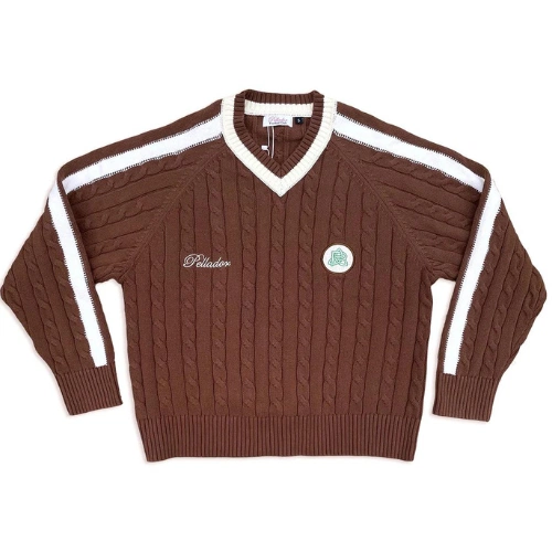 Pellador Brown Cable Knit Jersey, €95