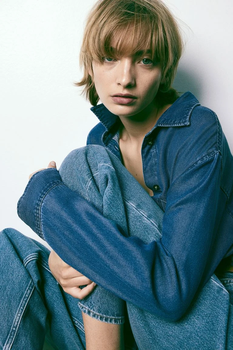 H&M Lyocell Denim Shirt, €24.99