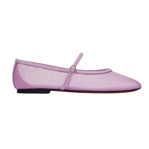 Phillip Lim Purple ID Mesh Mary Jane Ballerina Flats, €605, Ssense