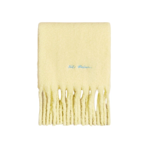 Ted Baker Shelmas Yellow Skinny Woven Scarf, €51, Next