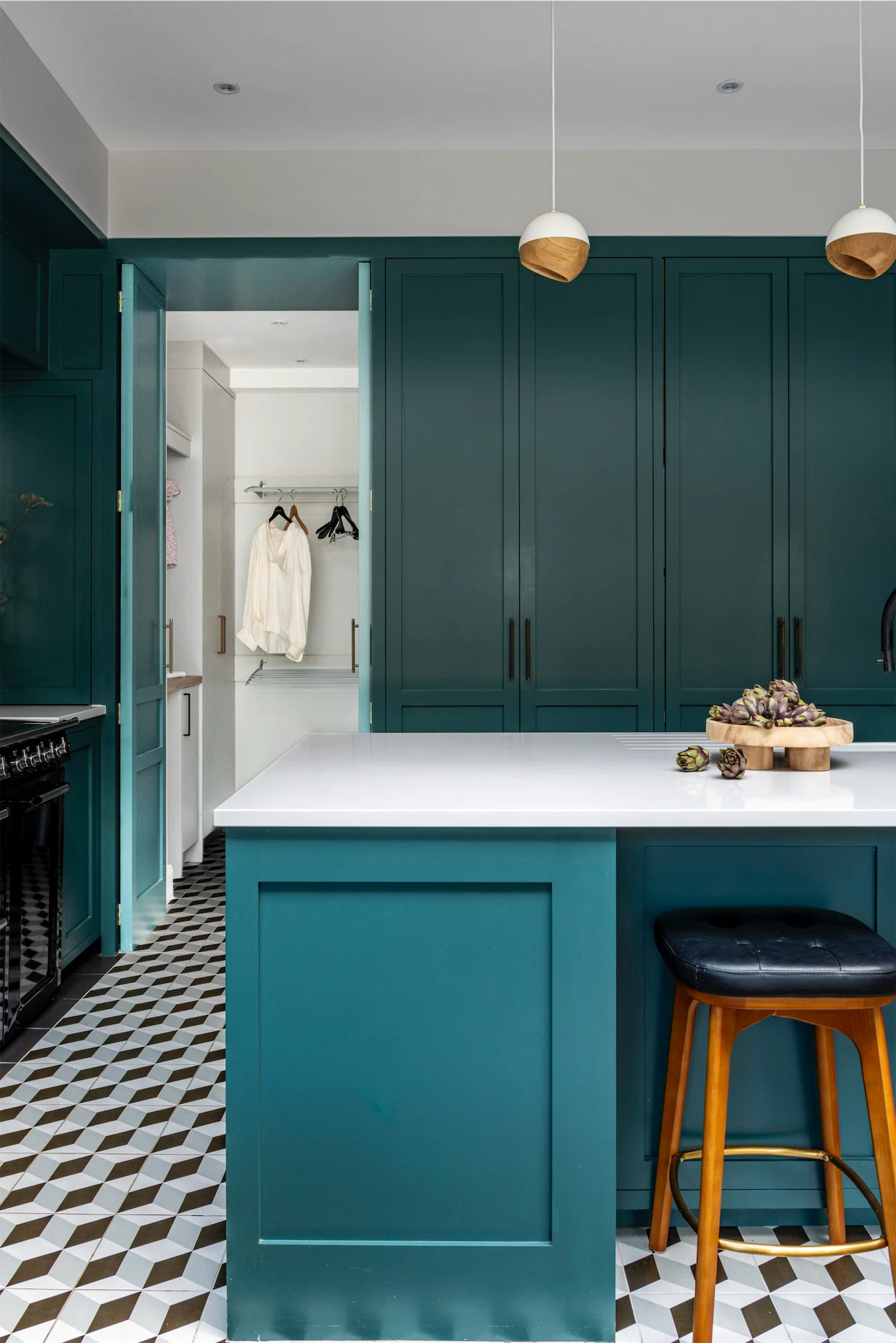 This Sandymount home is full of rich colour and clever storage solutions