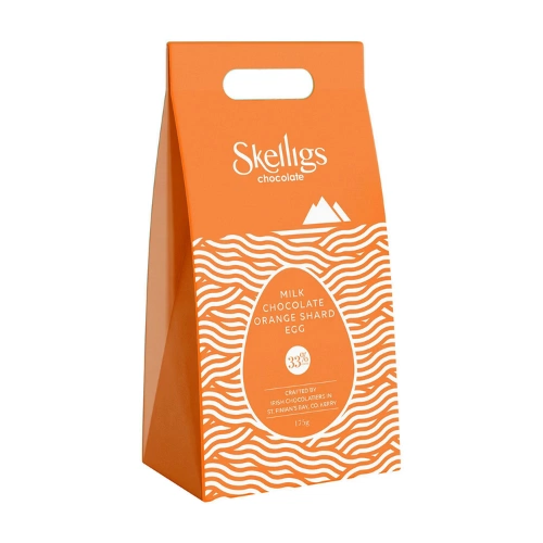 Skelligs Chocolate Co. Milk Chocolate Orange Shard Egg, €14