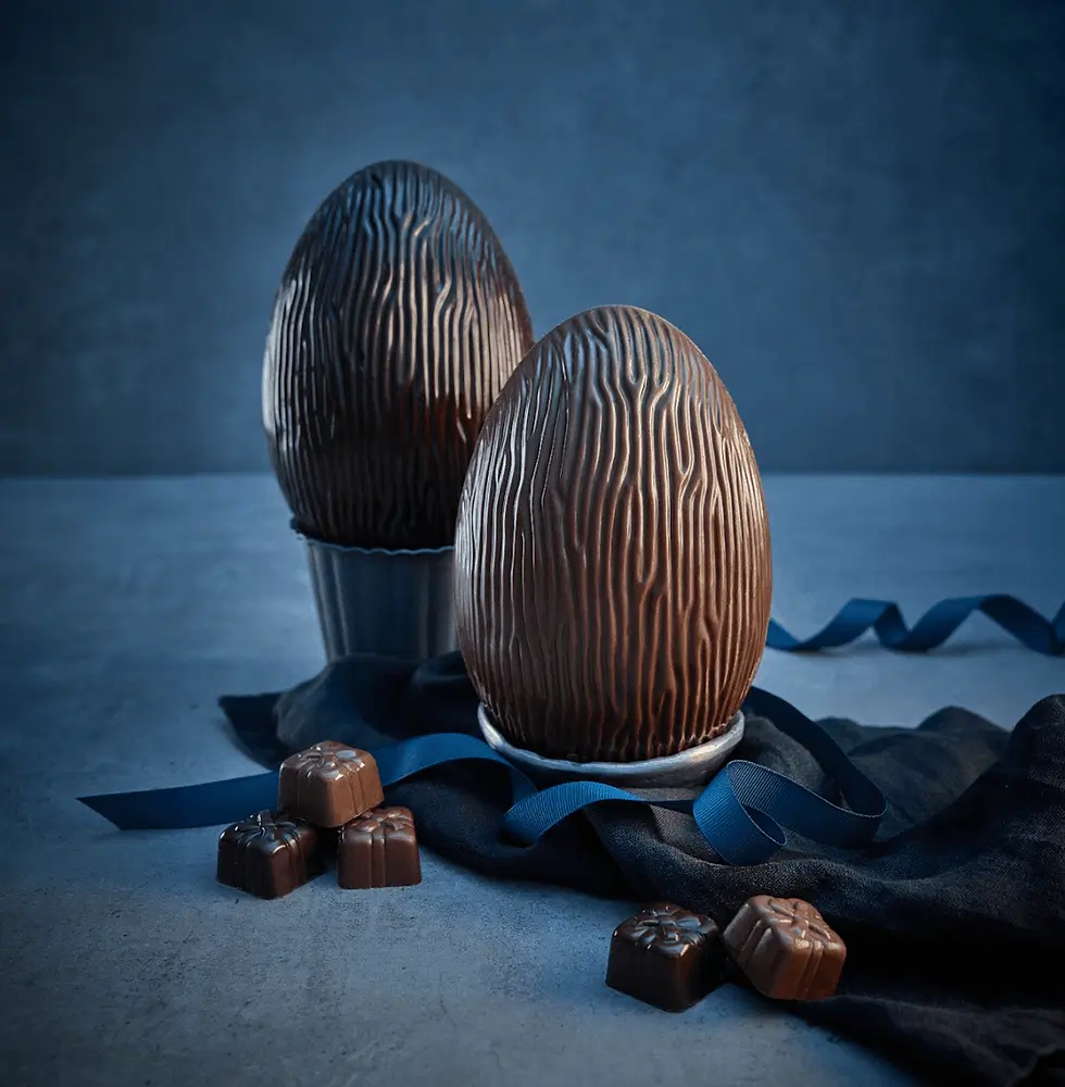 Áine Handmade Chocolate Salted Caramel Easter Egg, €8