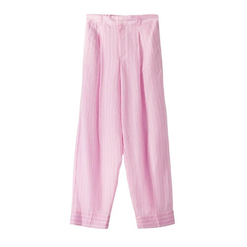 Bershka Striped Wide Trousers, €29.99, Zalando