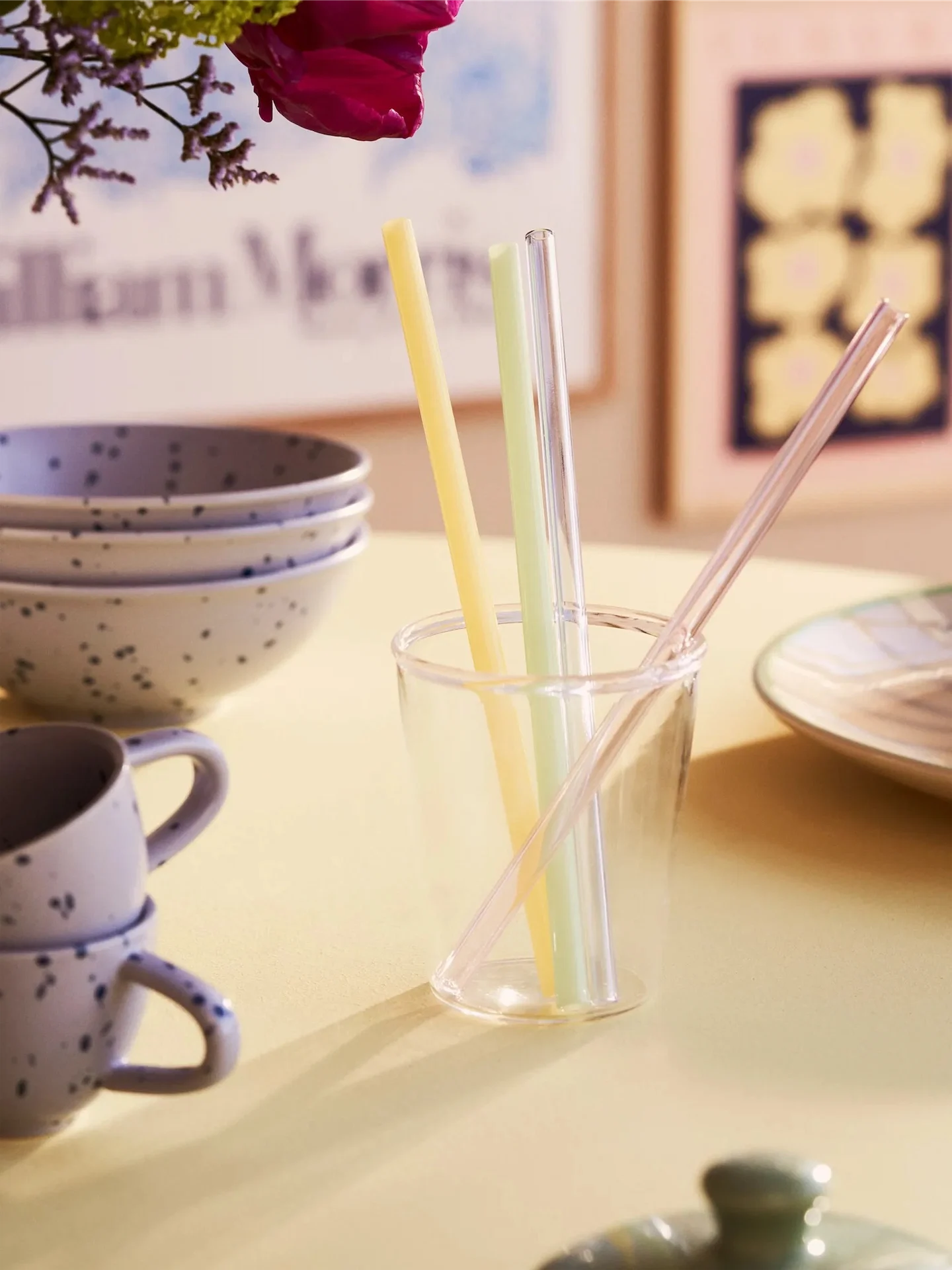 Glass straws, €5.58, Søstrene Grene