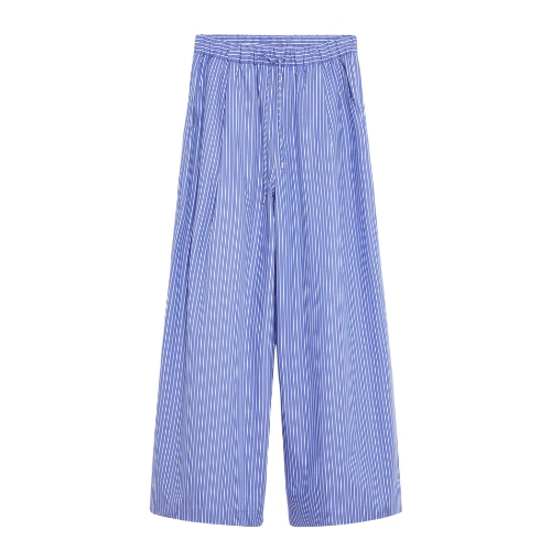 Striped 100% Cotton Trousers, €59.99, Oysho