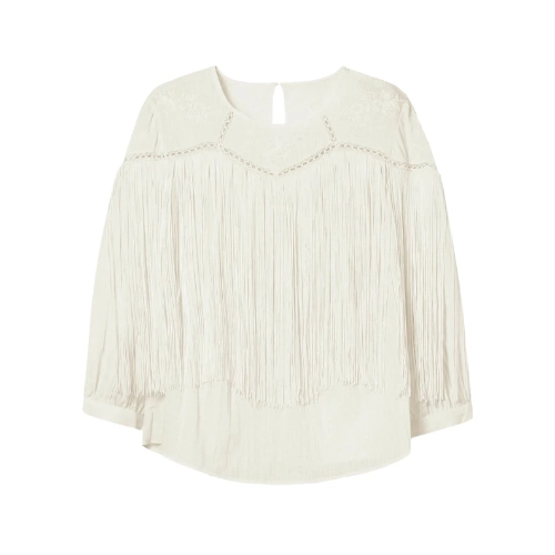 Desigual Embroidered Fringing Blouse, €109, Zalando