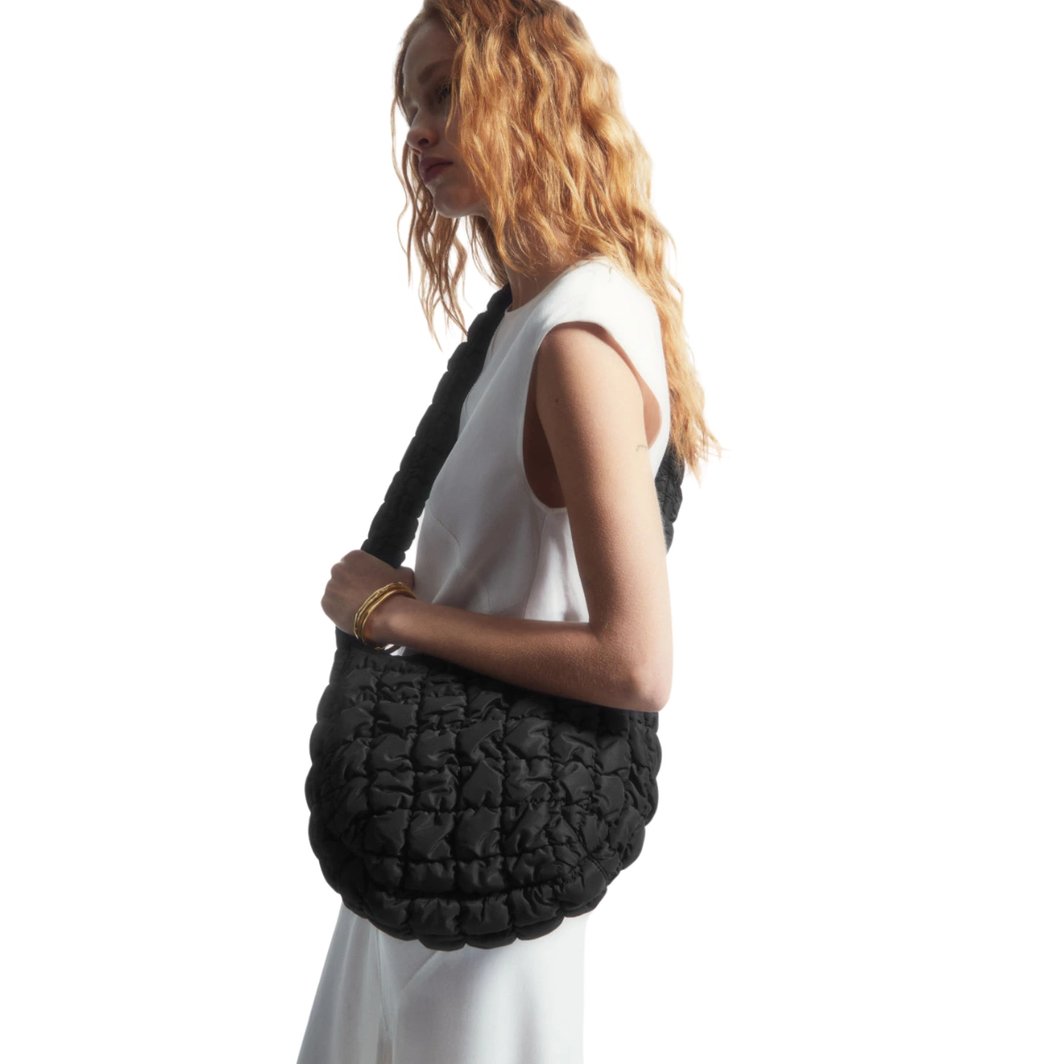 COS Quilted Messenger Bag, €59