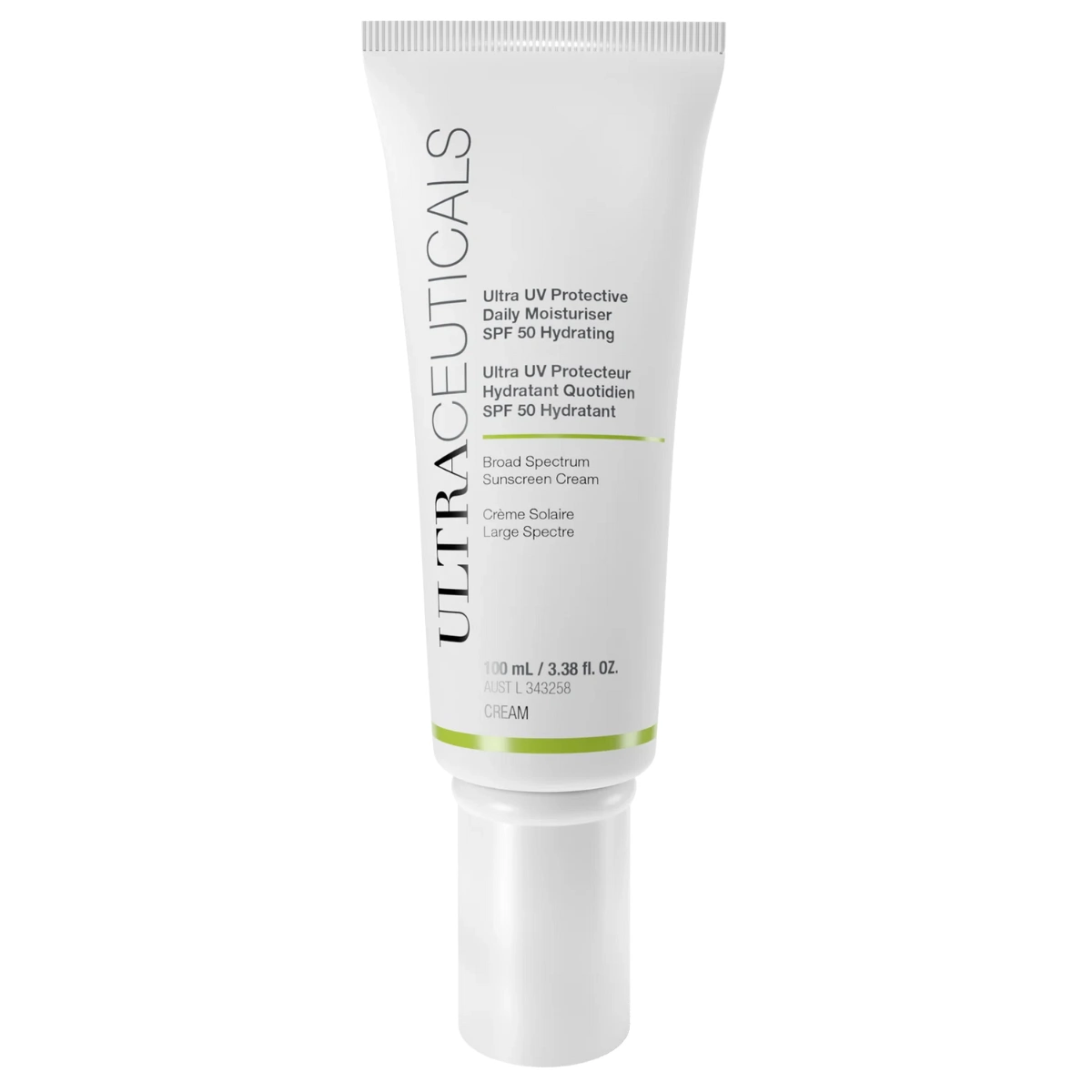 Ultraceuticles Ultra UV Protective Daily Moisturiser SPF 50, €52