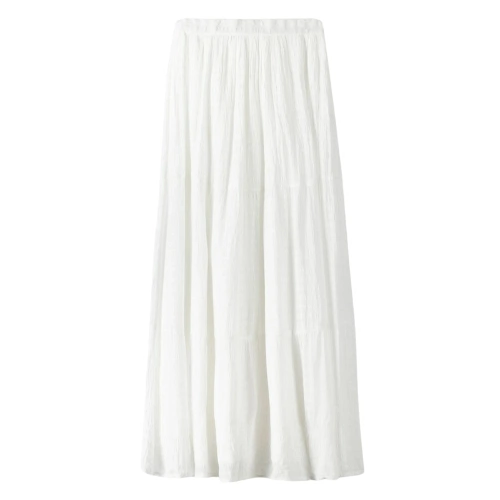 Bershka Textured Midi Maxi Skirt, €39.99, Zalando